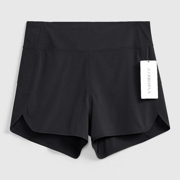 Athleta Run With It 3.5” Shorts Black 3X NWT | Activewear, Running, Plus Size - Picture 1 of 16